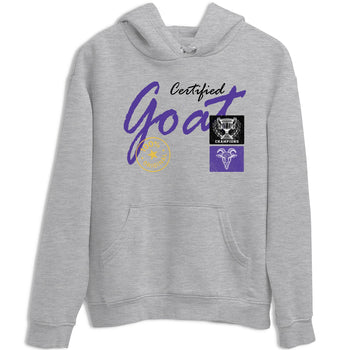 Sneaker match tees – Sneaker Tees To Match Air Jordan 4 Lakeshow Shoes – Certified Goat Tee Heather Grey 2