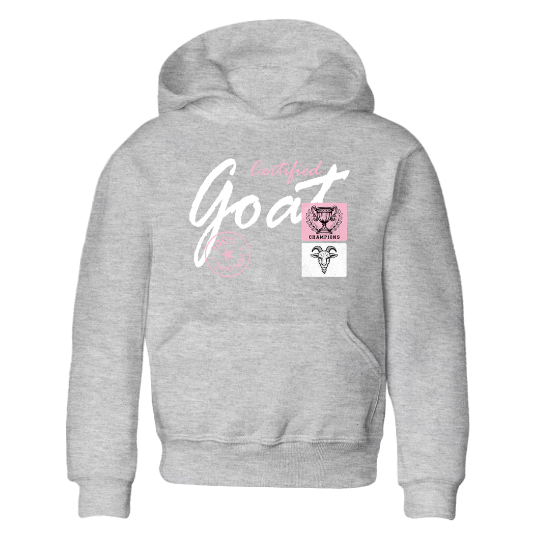 Sneaker match tees – Sneaker Tees To Match Air Jordan 5 35th Anniversary Shoes – Certified Goat Kids T-Shirt Heather Grey 2