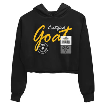 Sneaker match tees – Sneaker Tees To Match Air Jordan 5 Tokyo Shoes – Certified Goat Crop T-Shirt Black 2