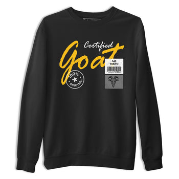 Sneaker match tees – Sneaker Tees To Match Air Jordan 5 Tokyo Shoes – Certified Goat Tee Black 2