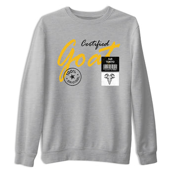 Sneaker match tees – Sneaker Tees To Match Air Jordan 5 Tokyo Shoes – Certified Goat Tee Heather Grey 2