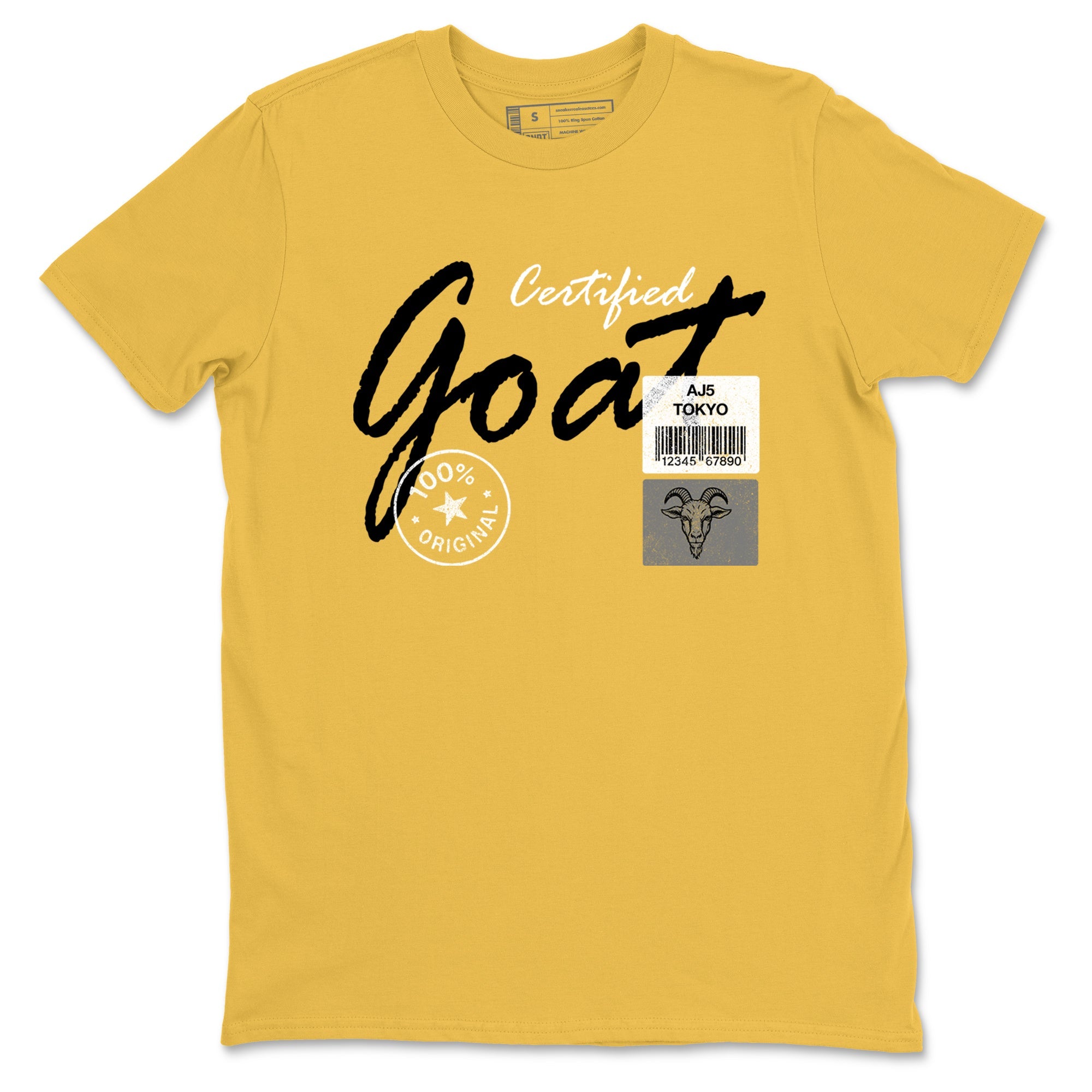 Sneaker match tees – Sneaker Tees To Match Air Jordan 5 Tokyo Shoes – Certified Goat Tee Daisy 2