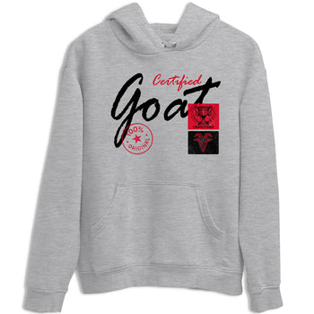 Sneaker match tees – Sneaker Tees To Match Air Jordan 6 Reverse Infrared Shoes – Certified Goat Tee Heather Grey 2