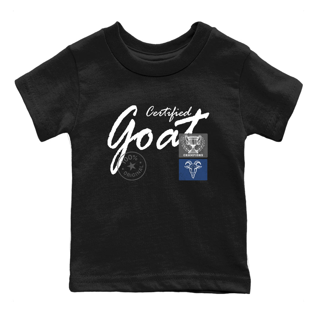 Sneaker match tees – Sneaker Tees To Match Air Jordan 9 Flint Grey Shoes – Certified Goat Kids T-Shirt Black 2