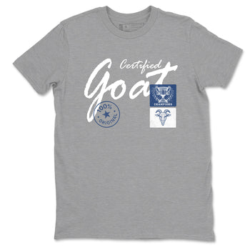 Sneaker match tees – Sneaker Tees To Match Air Jordan 9 Flint Grey Shoes – Certified Goat Tee Heather Grey 2