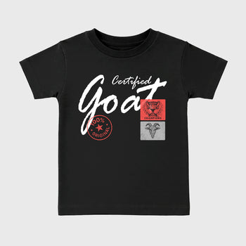 Sneaker match tees – Sneaker Tees To Match Air Max 90 Infrared Shoes – Certified Goat Kids T-Shirt Black 2