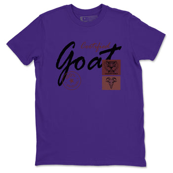 Sneaker match tees – Sneaker Threads To Match Dunk Low Persian Violet Shoes – Certified Goat Tee Purple 2