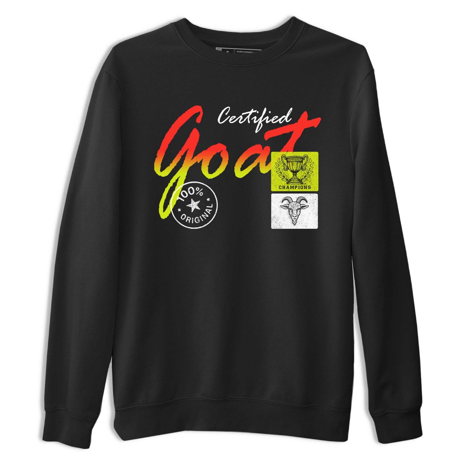 Sneaker Threads – Sneaker Tees To Match Nike JA 3 Under The Christmas Tree – Certified Goat Graphic Tee Black 2. Perfect for Jordan releases 2025 colorways. Perfect for Ja Morant sneaker releases and Christmas 2025 colorways.
