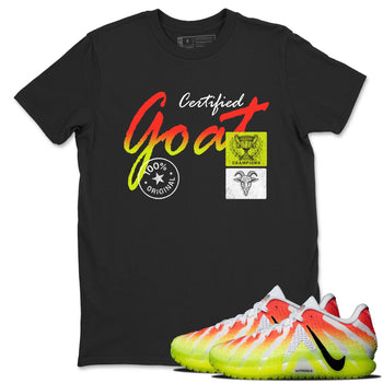 Sneaker Threads – Sneaker Tees To Match Nike JA 3 Under The Christmas Tree – Certified Goat Graphic Tee Black 1. Perfect for Jordan releases 2025 colorways. Perfect for Ja Morant sneaker releases and Christmas 2025 colorways.