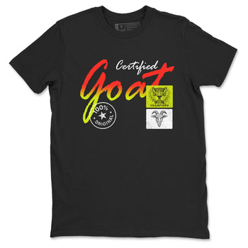 Sneaker Threads – Sneaker Tees To Match Nike JA 3 Under The Christmas Tree – Certified Goat Graphic Tee Black 2. Perfect for Jordan releases 2025 colorways. Perfect for Ja Morant sneaker releases and Christmas 2025 colorways.