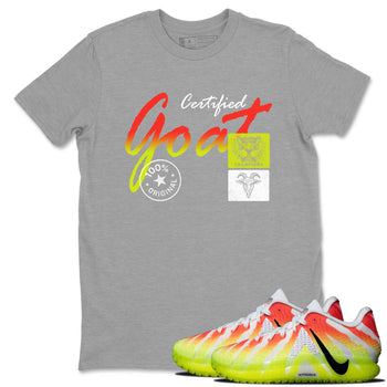 Sneaker Threads – Sneaker Tees To Match Nike JA 3 Under The Christmas Tree – Certified Goat Graphic Tee Heather Grey 1. Perfect for Jordan releases 2025 colorways. Perfect for Ja Morant sneaker releases and Christmas 2025 colorways.