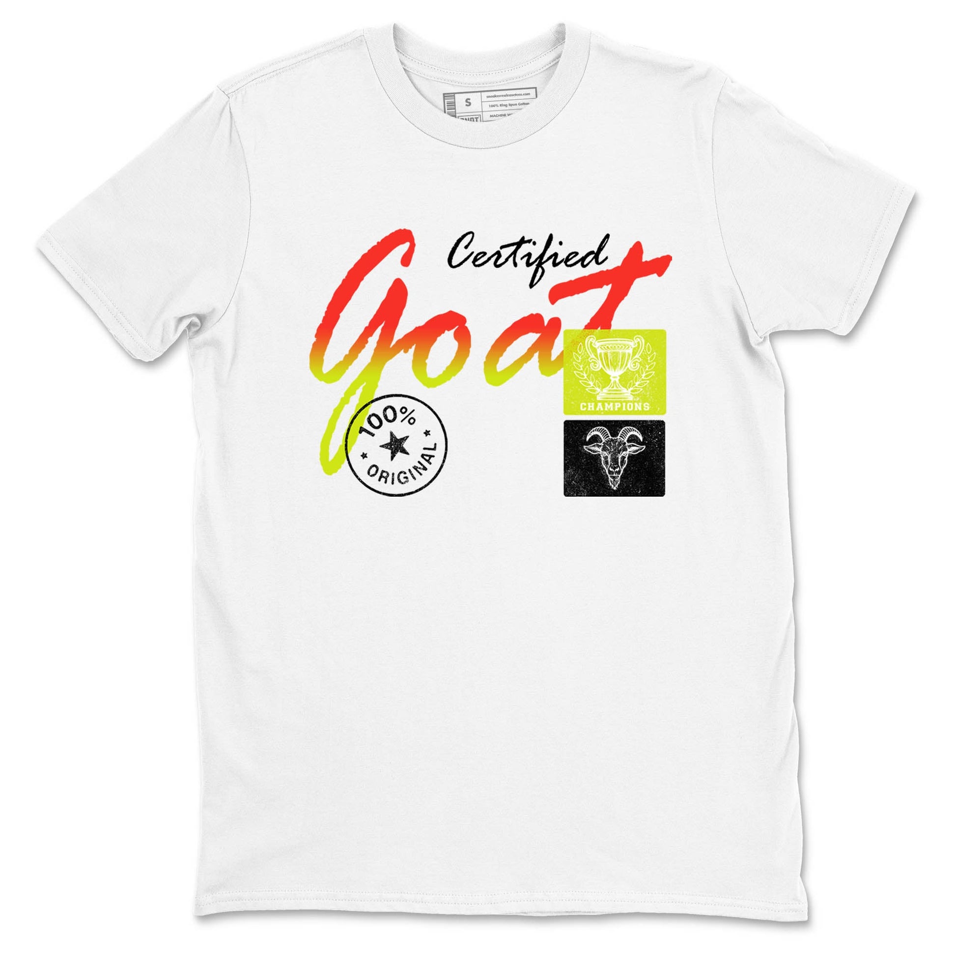 Sneaker Threads – Sneaker Tees To Match Nike JA 3 Under The Christmas Tree – Certified Goat Graphic Tee White 2. Perfect for Jordan releases 2025 colorways. Perfect for Ja Morant sneaker releases and Christmas 2025 colorways.