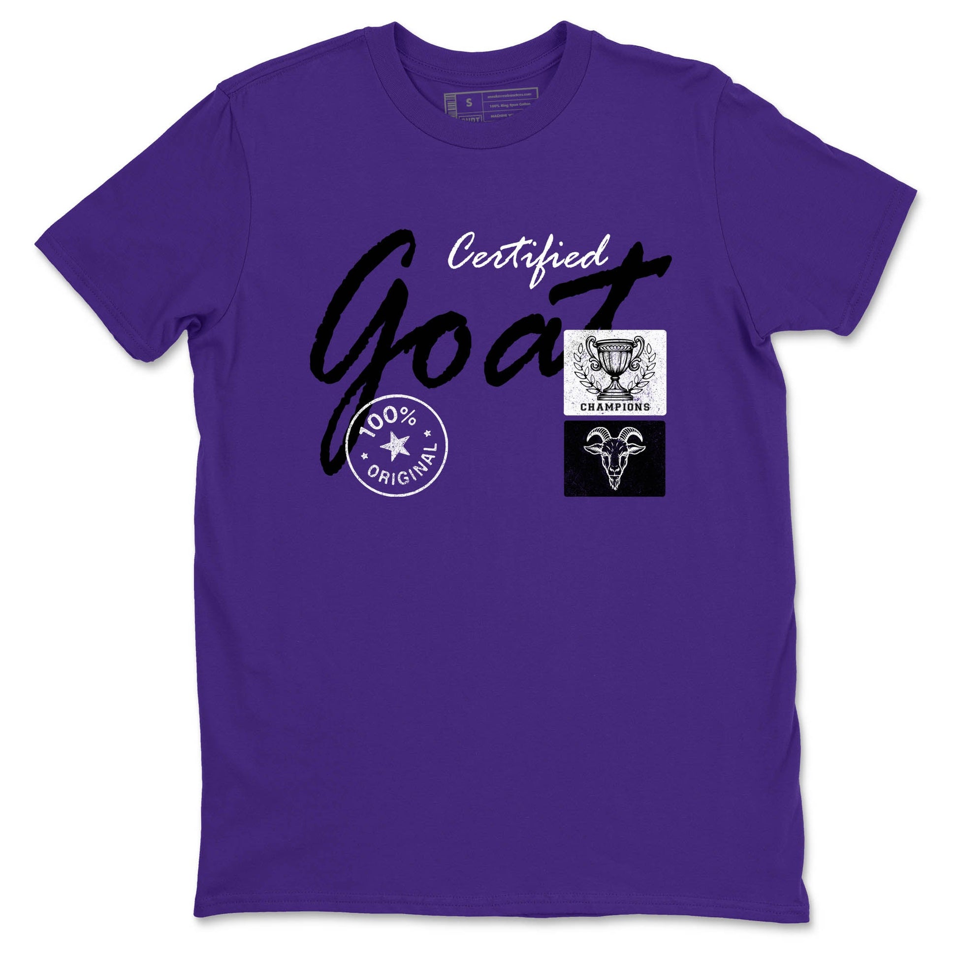 Sneaker Threads – Sneaker Tees To Match Nike KB 9 Hyper Grape – Certified Goat Graphic Tee Purple 2. Perfect for Jordan releases 2025 colorways. Perfect for purple basketball sneaker releases and legacy-inspired colorways for 2025 hoopers.