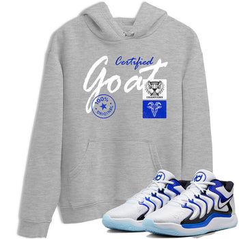 Sneaker Threads – Sneaker Tees To Match Nike KD 17 Penny – Certified Goat Graphic Tee Heather Grey 1. Perfect for Jordan releases 2025 colorways. Perfect for Kevin Durant basketball sneaker releases and retro Penny-inspired 2025 colorways.