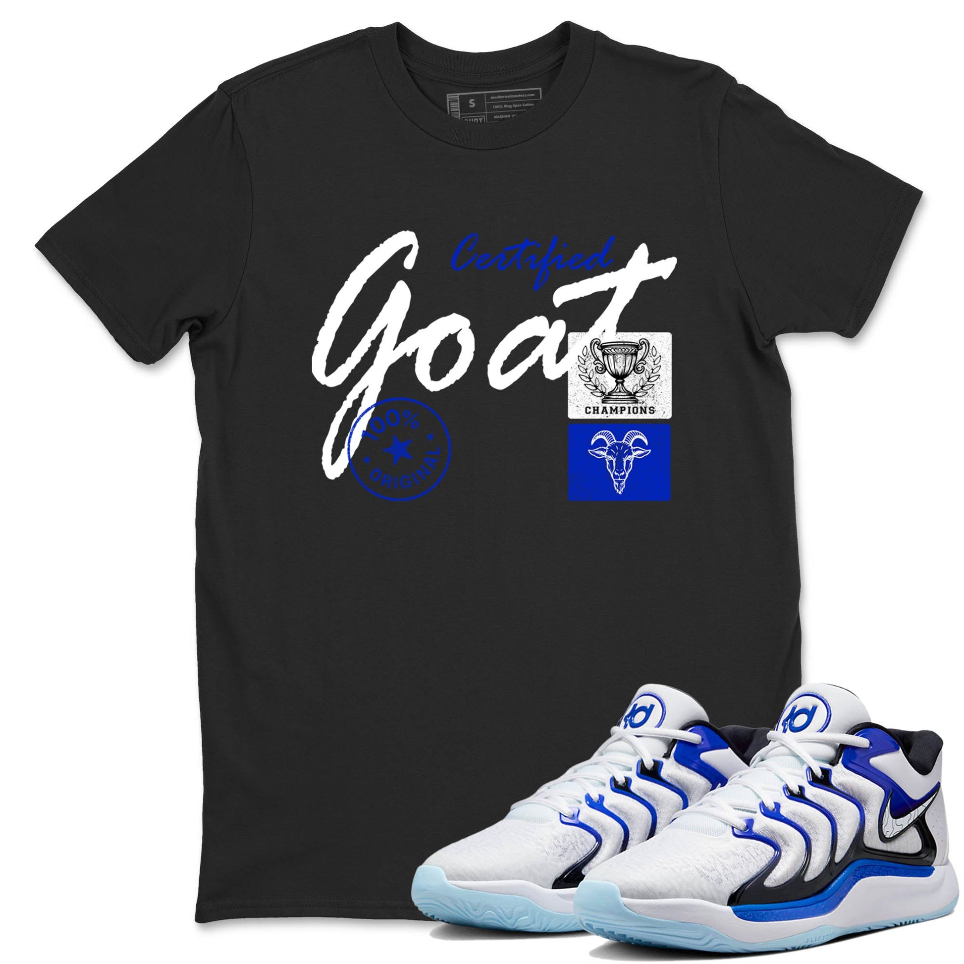 Sneaker Threads – Sneaker Tees To Match Nike KD 17 Penny – Certified Goat Graphic Tee Black 1. Perfect for Jordan releases 2025 colorways. Perfect for Kevin Durant basketball sneaker releases and retro Penny-inspired 2025 colorways.