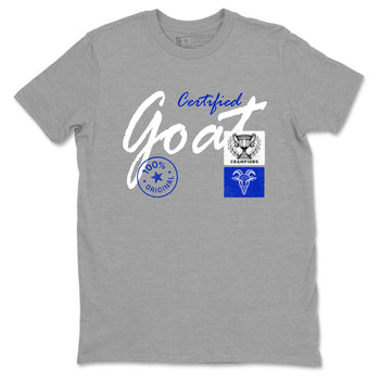 Sneaker Threads – Sneaker Tees To Match Nike KD 17 Penny – Certified Goat Graphic Tee Heather Grey 2. Perfect for Jordan releases 2025 colorways. Perfect for Kevin Durant basketball sneaker releases and retro Penny-inspired 2025 colorways.