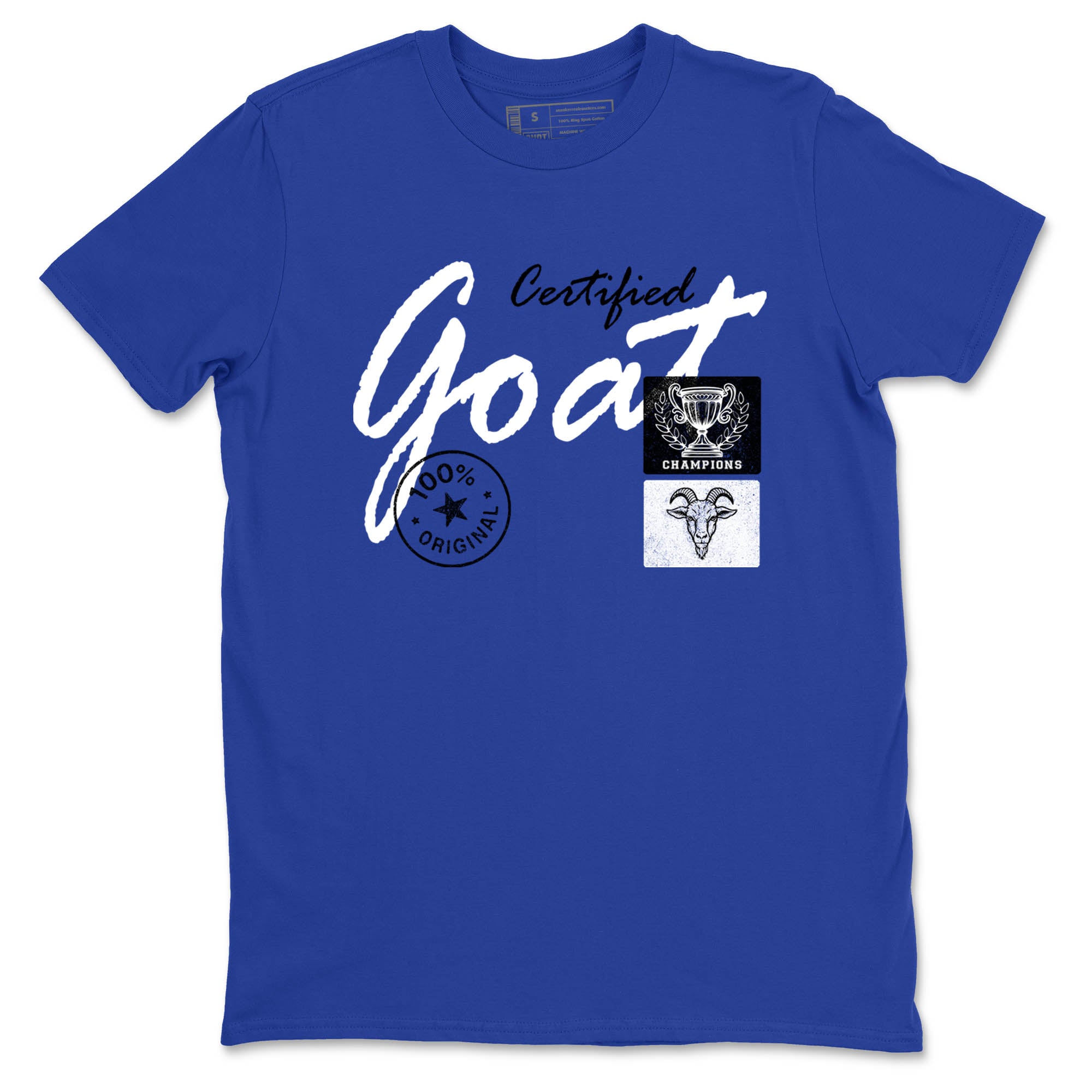 Sneaker Threads – Sneaker Tees To Match Nike KD 17 Penny – Certified Goat Graphic Tee Royal Blue 2. Perfect for Jordan releases 2025 colorways. Perfect for Kevin Durant basketball sneaker releases and retro Penny-inspired 2025 colorways.