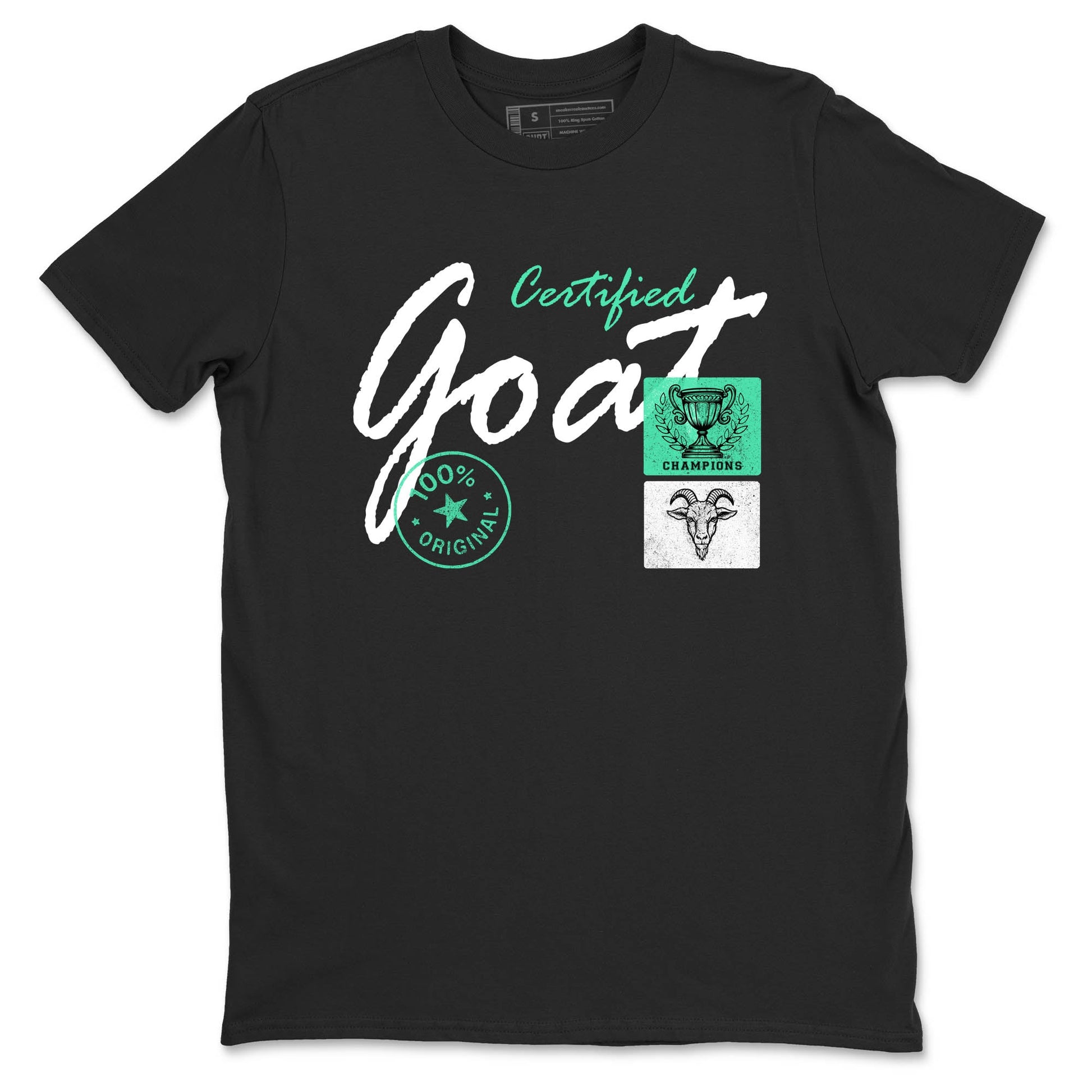 Sneaker Threads – Sneaker Tees To Match Nike KD 18 Black Label – Certified Goat Graphic Tee Black 2. Perfect for Jordan releases 2025 colorways. Perfect for Kevin Durant basketball sneaker releases and all-black performance colorways for 2025 hoopers. 