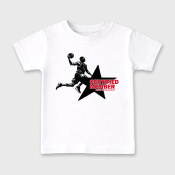 Sneaker match tees – Sneaker Tees To Match Air Jordan 1 Flight Club Shoes – Certified Member Kids T-Shirt White 2