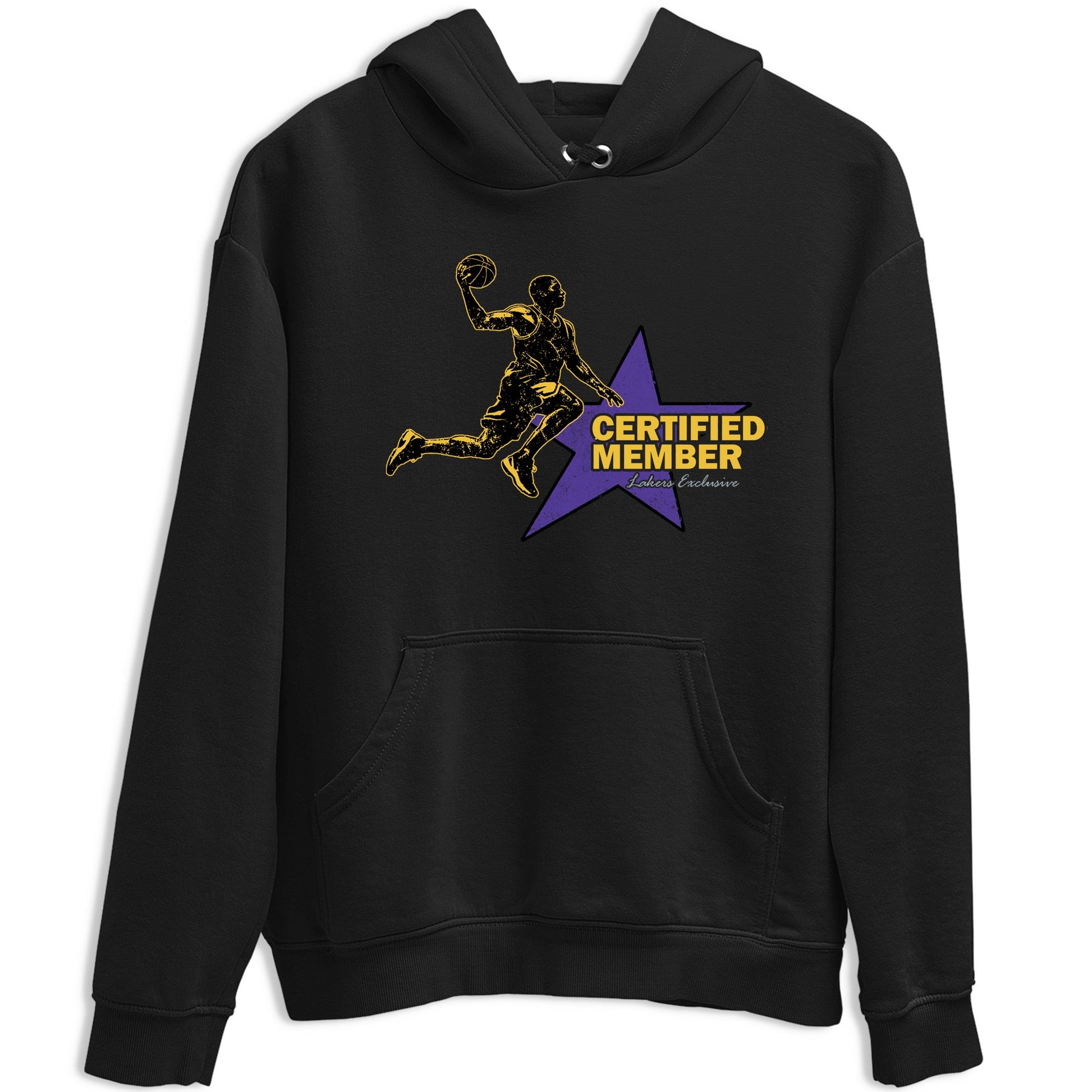 Sneaker match tees – Sneaker Tees To Match Air Jordan 4 Lakeshow Shoes – Certified Member Tee Black 2