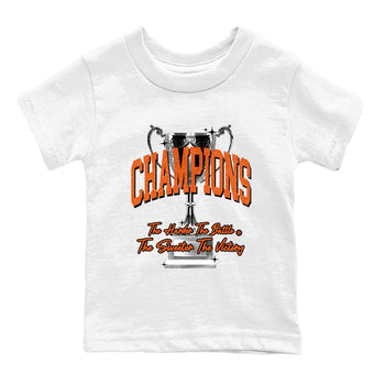 1s Shattered Backboard shirts to match jordans Champions Trophy sneaker match tees Air Jordan 1 Retro High OG Shattered Backboard match shoes to clothes SNRT Sneaker Tees Youth Baby White 2 tee