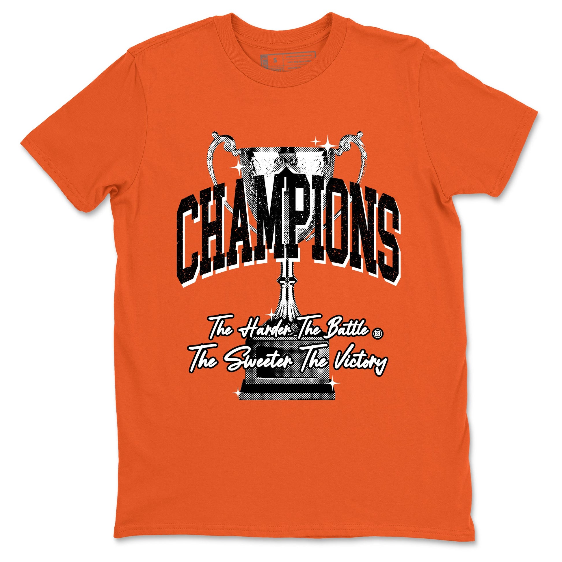 1s Shattered Backboard shirts to match jordans Champions Trophy sneaker match tees Air Jordan 1 Retro High OG Shattered Backboard match shoes to clothes SNRT Sneaker Tees unisex cotton Orange 2 shirts