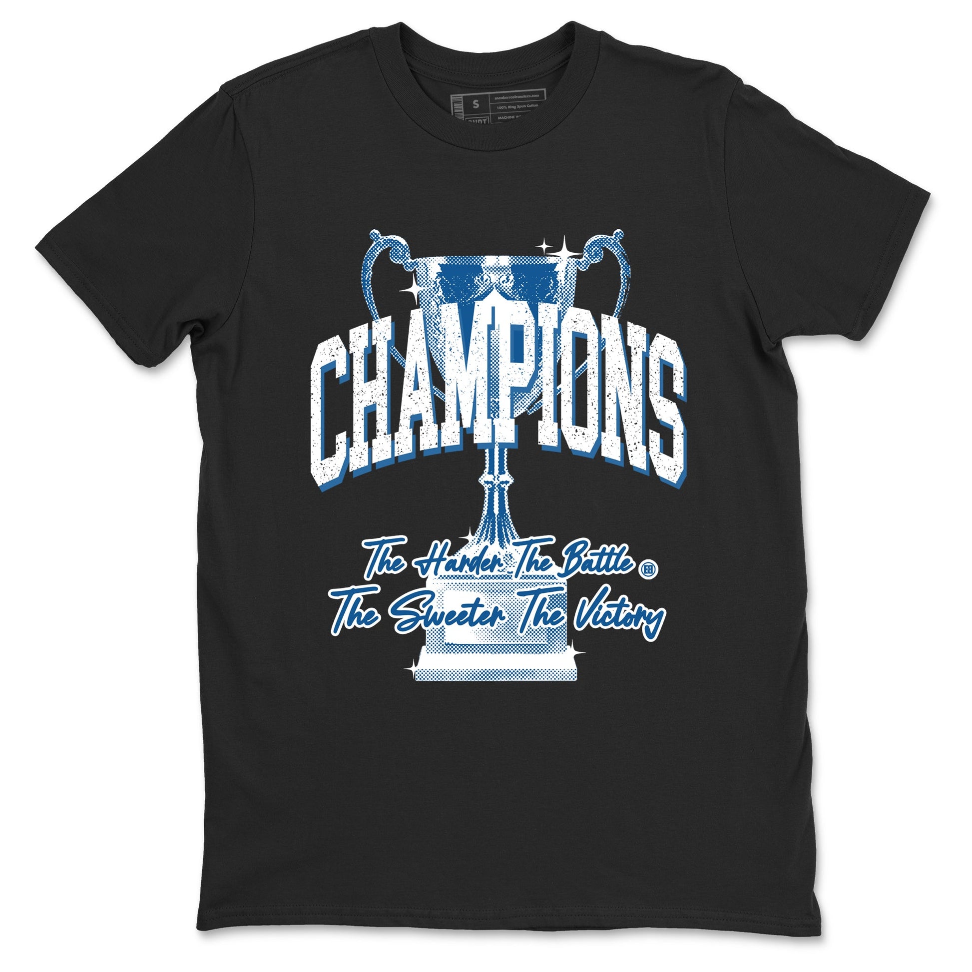 Sneaker match tees – Sneaker Tees To Match Air Jordan 1 Travis Scott Fragment Shoes – Champions Trophy Tee Black 2