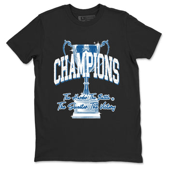 Sneaker match tees – Sneaker Tees To Match Air Jordan 1 Travis Scott Fragment Shoes – Champions Trophy Tee Black 2