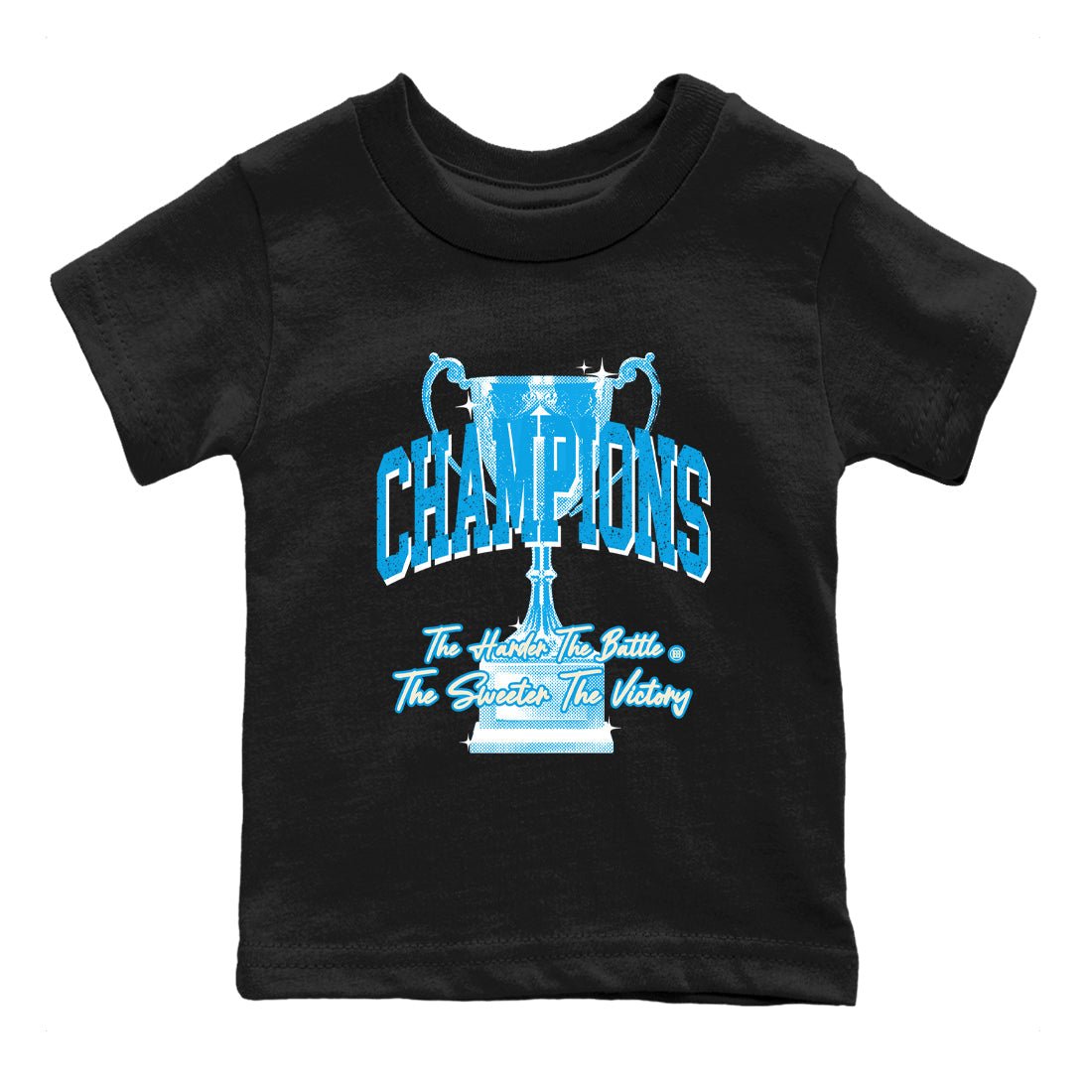 1s High OG UNC Reimagined shirts to match jordans Champions Trophy graphic tees Air Jordan 1 UNC Reimagined match shoes to clothes SNRT Sneaker Tees Youth Baby Black 2 tee