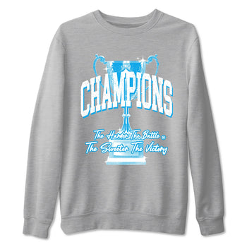 1s High OG UNC Reimagined shirts to match jordans Champions Trophy graphic tees Air Jordan 1 UNC Reimagined match shoes to clothes SNRT Sneaker Tees unisex cotton Heather Grey 2 shirts