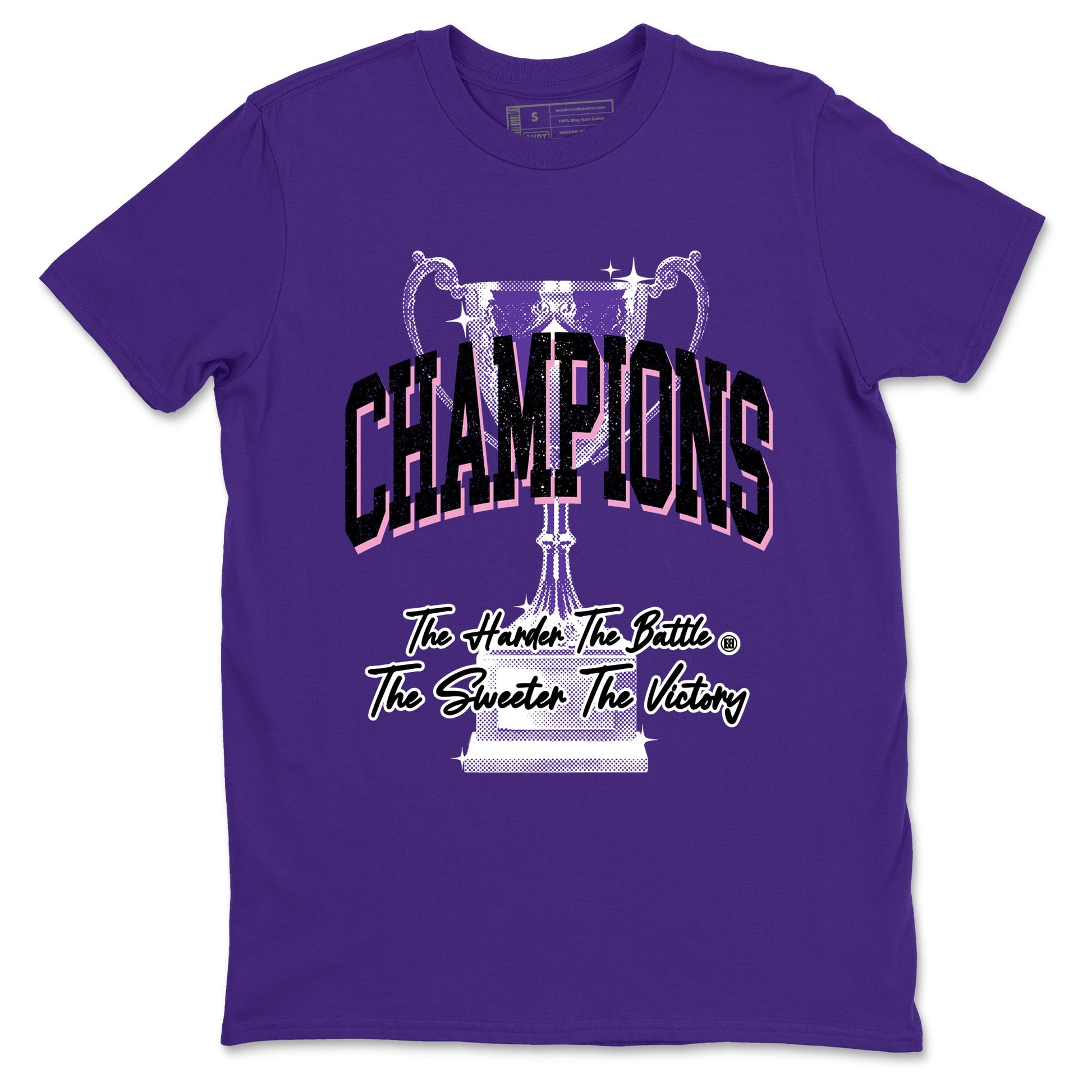 Sneaker match tees – Sneaker Tees To Match Air Jordan 11 Canyon Purple Shoes – Champions Trophy Tee Purple 2