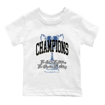 3s For The Love to match jordans Champions Trophy sneaker match tees A Ma Maniere For The Love match shoes to clothes SNRT Sneaker Tees Youth Baby White 2 tee