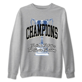 3s For The Love to match jordans Champions Trophy sneaker match tees A Ma Maniere For The Love match shoes to clothes SNRT Sneaker Tees unisex cotton Heather Grey 2 shirts