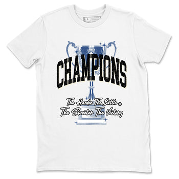3s For The Love to match jordans Champions Trophy sneaker match tees A Ma Maniere For The Love match shoes to clothes SNRT Sneaker Tees unisex cotton White 2 shirts
