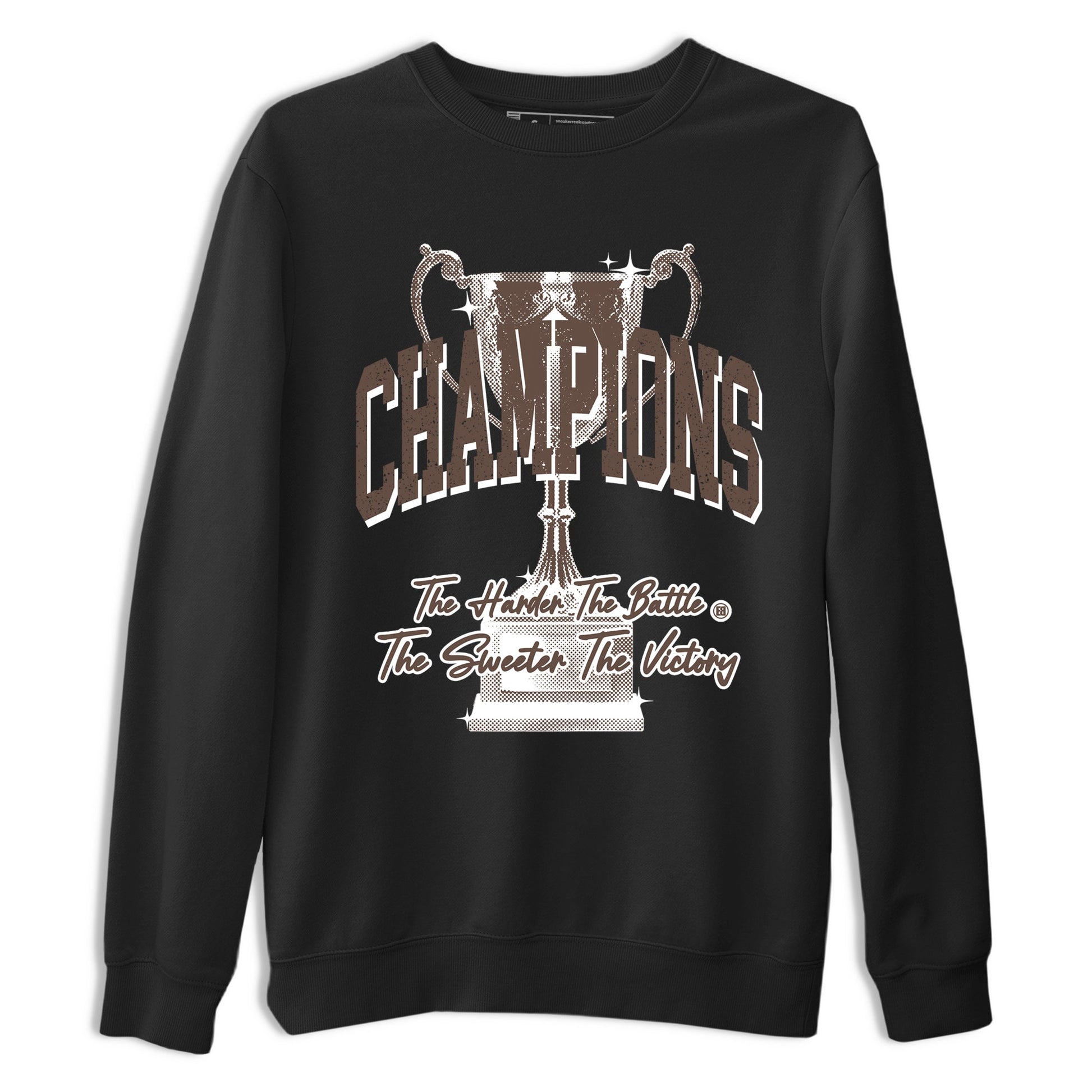 Sneaker match tees – Sneaker Tees To Match Air Jordan 4 Cave Stone Shoes – Champions Trophy Tee Black 2