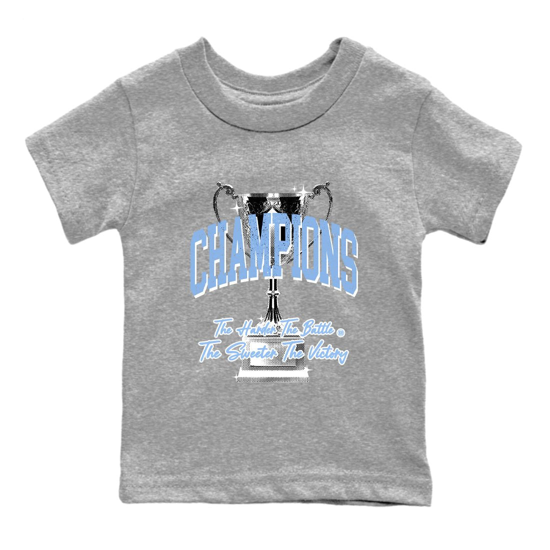 4s Forget Me Not shirts to match jordans Champions Trophy sneaker match tees Air Jordan 4 WMNS Aluminummatch shoes to clothes SNRT Sneaker Tees Youth Baby Heather Grey 2 tee