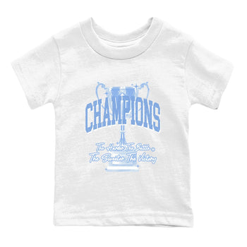 4s Forget Me Not shirts to match jordans Champions Trophy sneaker match tees Air Jordan 4 WMNS Aluminummatch shoes to clothes SNRT Sneaker Tees Youth Baby White 2 tee