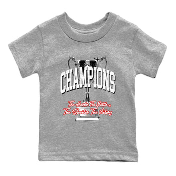 4s White Cement shirts to match jordans Champions Trophy sneaker match tees Air Jordan 4 Retro OG White Cement match shoes to clothes SNRT Sneaker Tees Youth Baby Heather Grey 2 tee