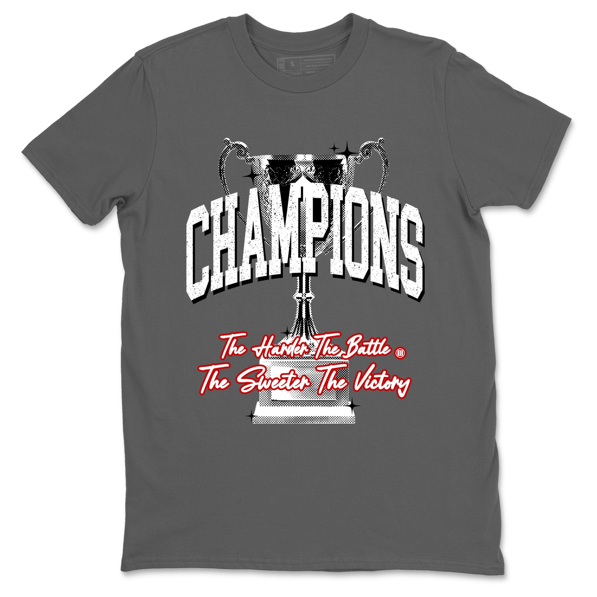 4s White Cement shirts to match jordans Champions Trophy sneaker match tees Air Jordan 4 Retro OG White Cement match shoes to clothes SNRT Sneaker Tees unisex cotton Cool Grey 2 shirts