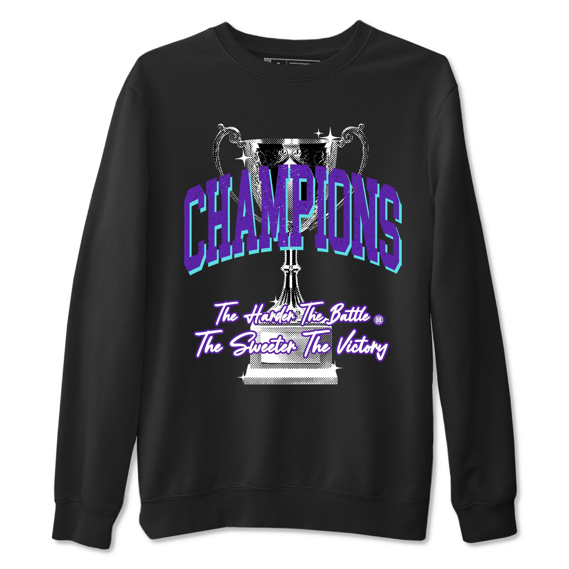 5s Grape shirts to match jordans Champions Trophy sneaker match tees Air Jordan 5 Retro Grape match shoes to clothes SNRT Sneaker Tees unisex cotton Black 2 shirts
