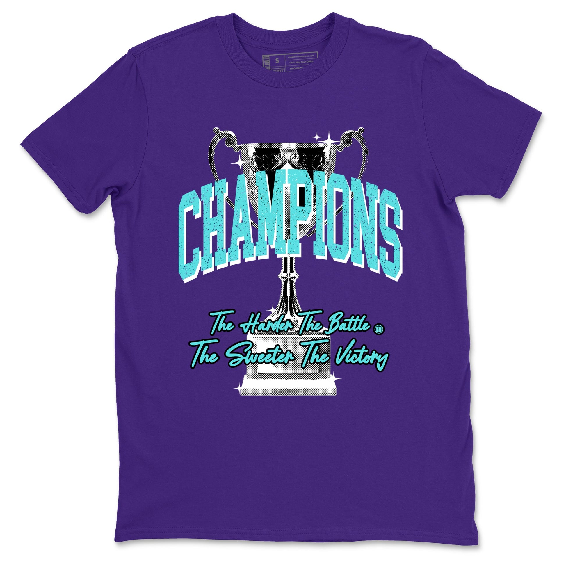 5s Grape shirts to match jordans Champions Trophy sneaker match tees Air Jordan 5 Retro Grape match shoes to clothes SNRT Sneaker Tees unisex cotton Purple 2 shirts