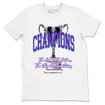 5s Grape shirts to match jordans Champions Trophy sneaker match tees Air Jordan 5 Retro Grape match shoes to clothes SNRT Sneaker Tees unisex cotton White 2 shirts