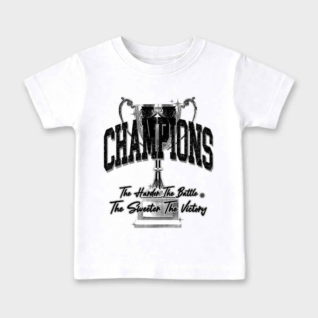 Sneaker match tees – Sneaker Tees To Match Air Jordan 6 Cap and Gown Shoes – Champions Trophy Kids T-Shirt White 2