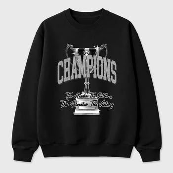Sneaker match tees – Sneaker Tees To Match Air Jordan 6 Cap and Gown Shoes – Champions Trophy Tee Black 2