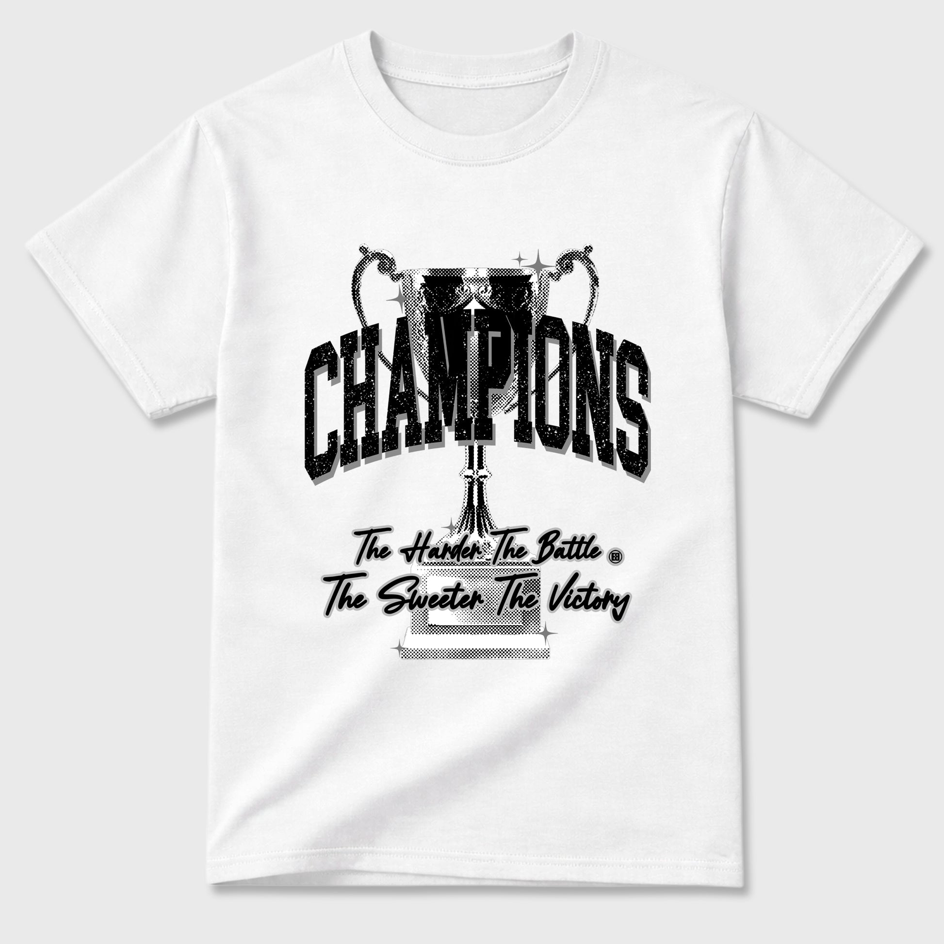 Sneaker match tees – Sneaker Tees To Match Air Jordan 6 Cap and Gown Shoes – Champions Trophy Tee White 2