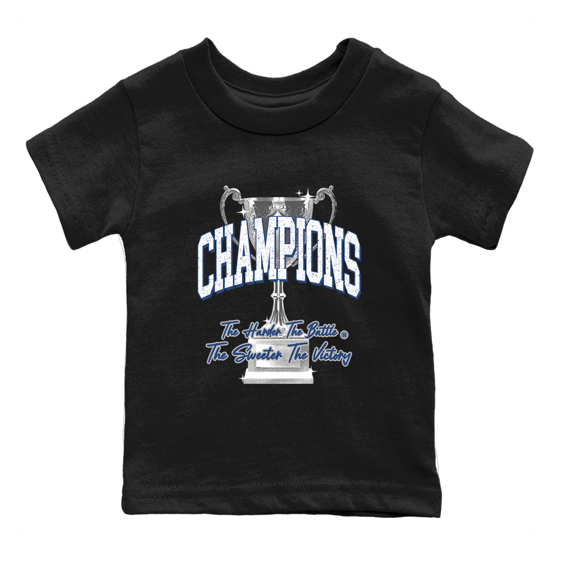 Sneaker match tees – Sneaker Tees To Match Air Jordan 9 Flint Grey Shoes – Champions Trophy Kids T-Shirt Black 2