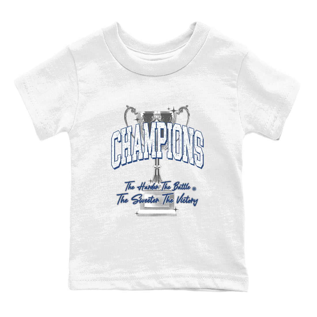 Sneaker match tees – Sneaker Tees To Match Air Jordan 9 Flint Grey Shoes – Champions Trophy Kids T-Shirt White 2