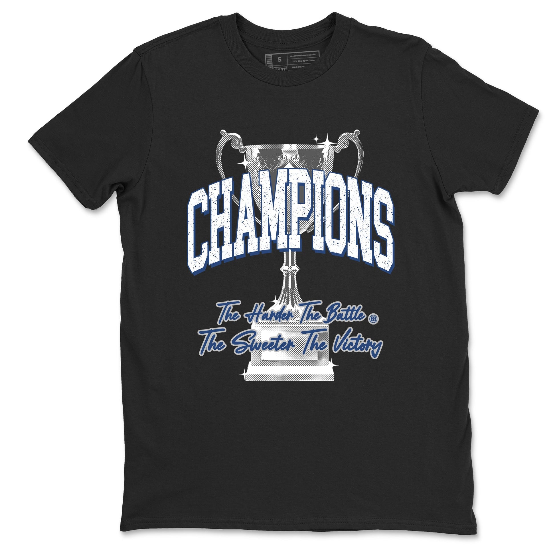 Sneaker match tees – Sneaker Tees To Match Air Jordan 9 Flint Grey Shoes – Champions Trophy Tee Black 2