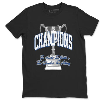 Sneaker match tees – Sneaker Tees To Match Air Jordan 9 Flint Grey Shoes – Champions Trophy Tee Black 2