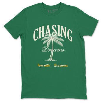 Sneaker Threads – Sneaker Tees To Match Air Jordan 1 Pro Green – Chasing Dreams Graphic Tee Kelly Green 2. Perfect for Jordan releases 2025 colorways.